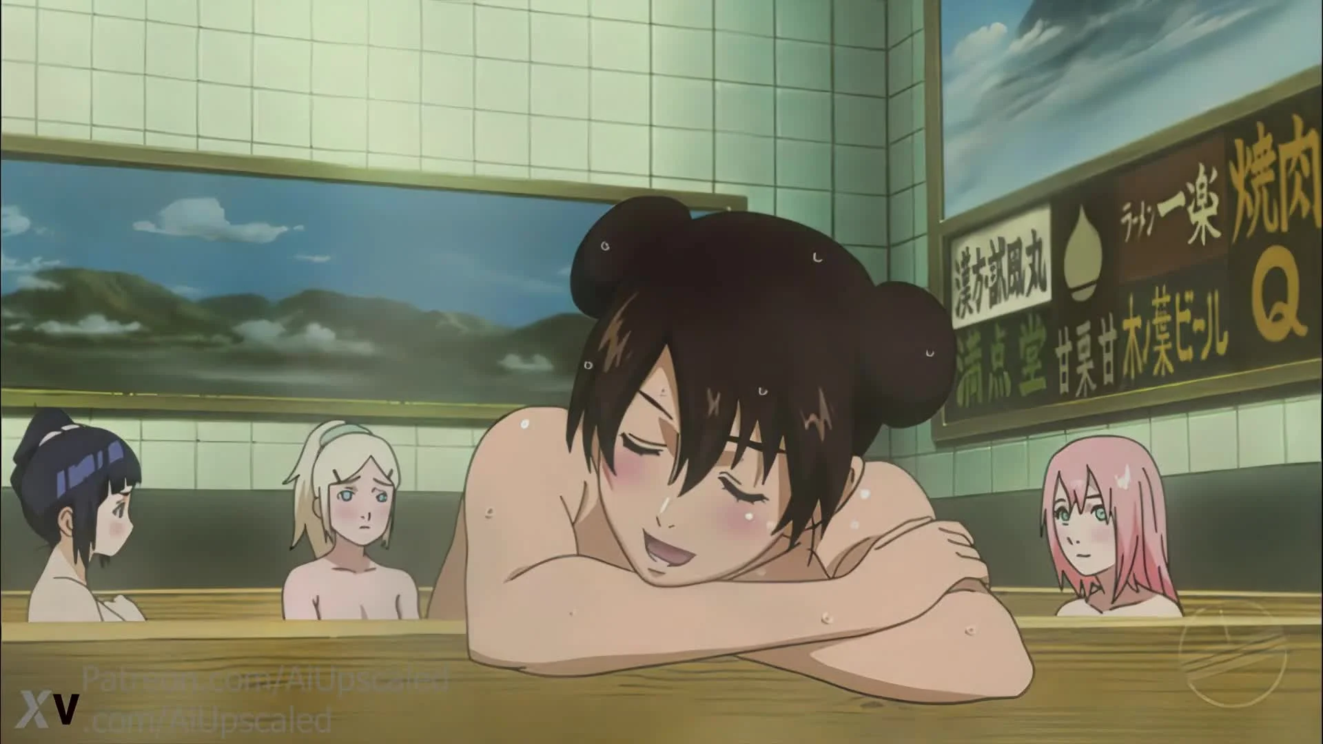 Những con điếm anime nghịch ngợm này khoe bộ ngực to mọng nước và những cái lồn cạo sạch lông.