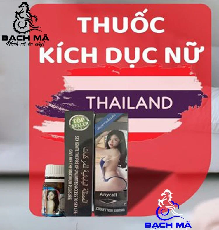 Thuốc kích dục nữ dạng nước cực mạnh số 1 Thái Lan Anycall