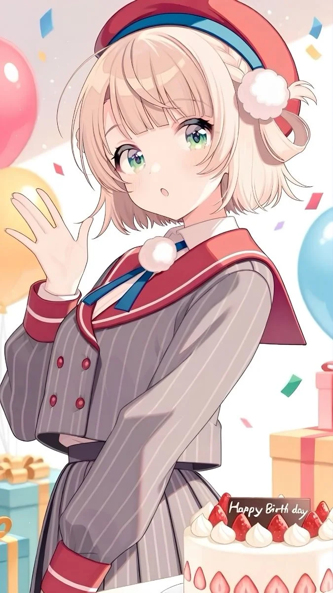Ảnh anime nữ theo kiểu tóc và màu tóc - 4