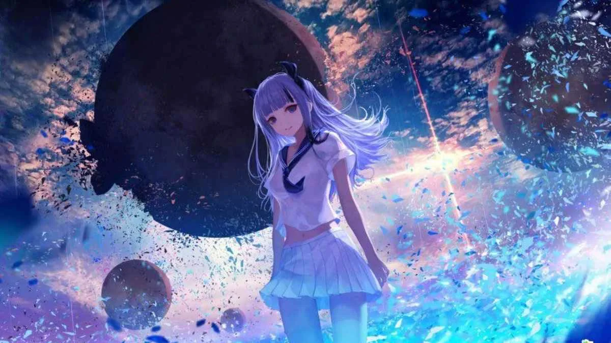 Hình nền máy tính anime nữ 4K
