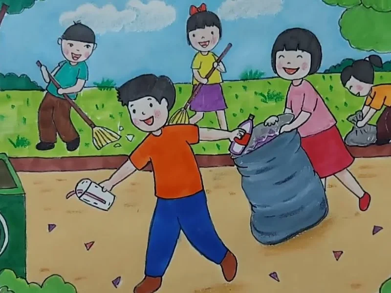 89+ Mẫu vẽ tranh bảo vệ môi trường đơn giản cho bé