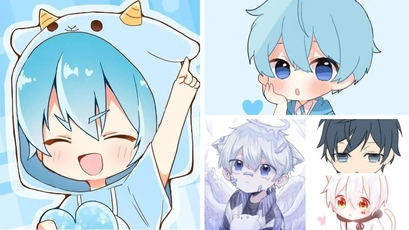 Bộ ảnh anime chibi nam đẹp lung linh đầy cuốn hút riêng