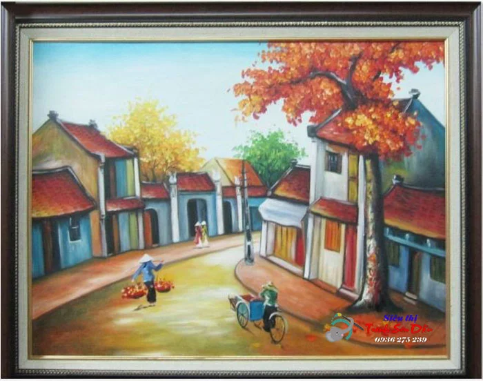 Tranh phố cổ