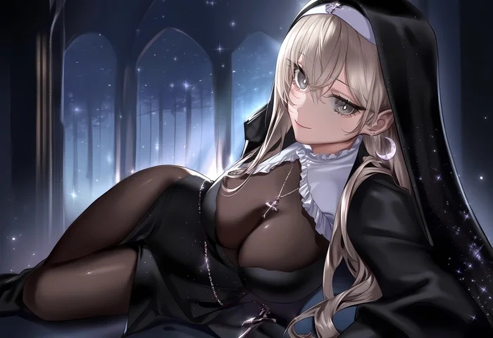 Anime nữ tu siêu sexy