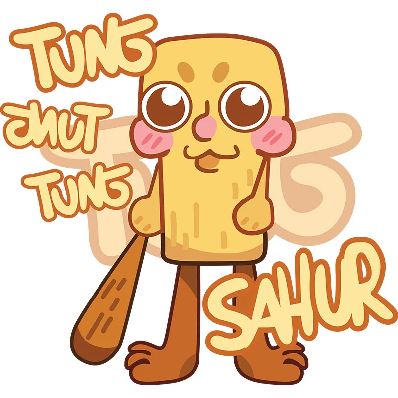 Ảnh minh họa hoạt hình vui nhộn chủ đề tung tung tung sahur