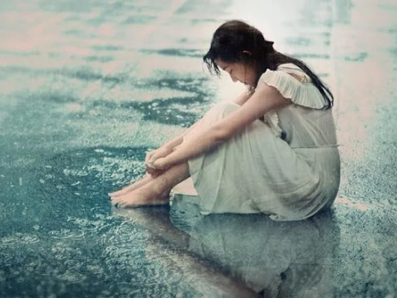 Hình ảnh buồn cho những người đang có tâm sự