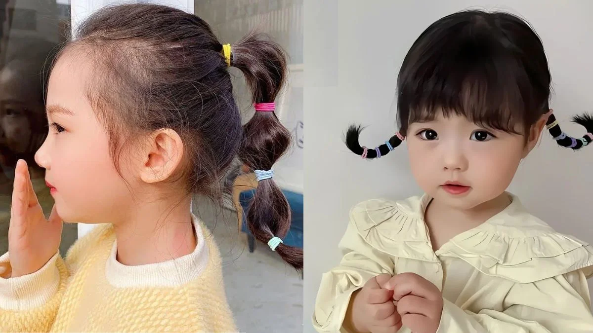 Cách buộc tóc ngắn kiểu đốt tre