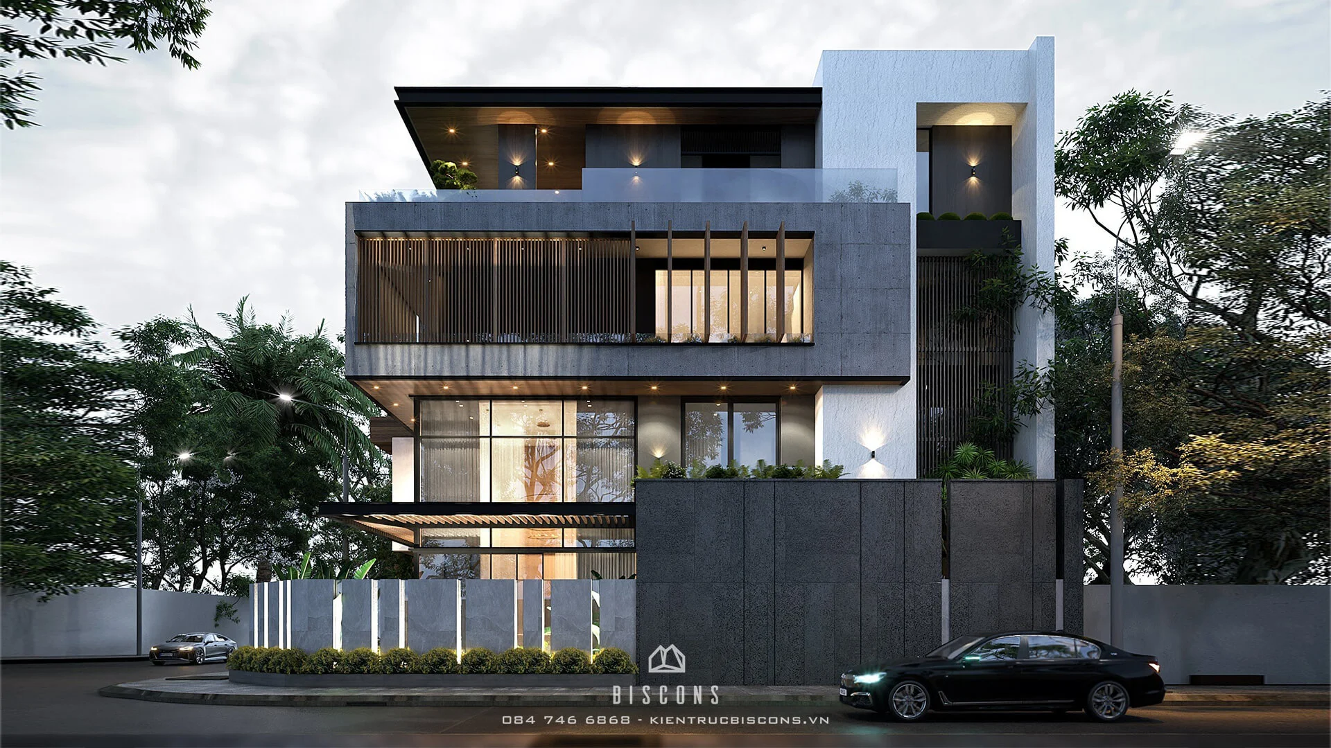 Thiết kế biệt thự 4 tỷ hiện đại Chill House