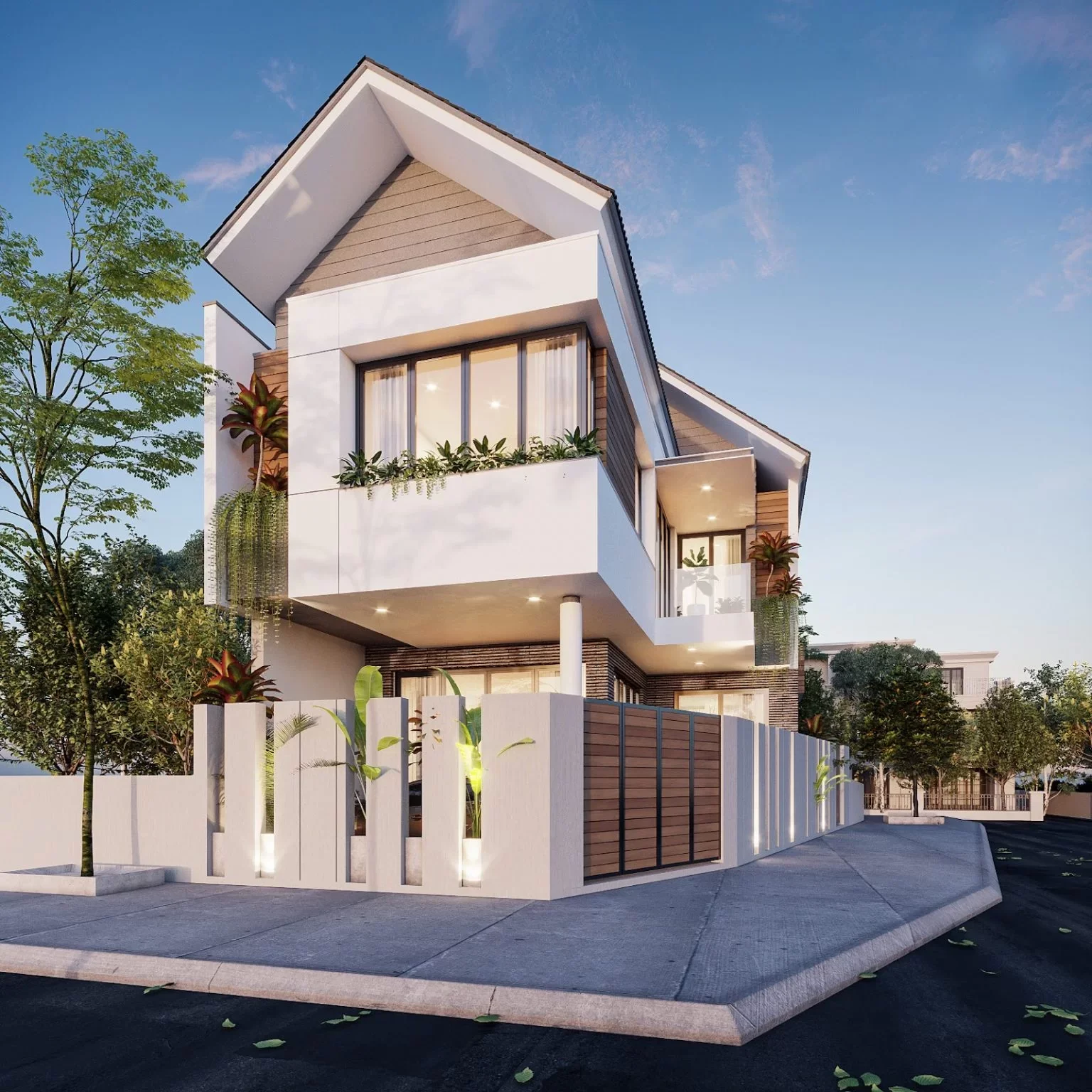 150+ Mẫu Nhà Phố Đẹp, Nhà Phố Hiện Đại Phổ Biến 2026