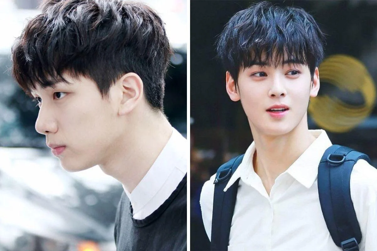 Hai kiểu tóc nam trẻ trung với mái textured crop và tóc hai khối kiểu Hàn Quốc