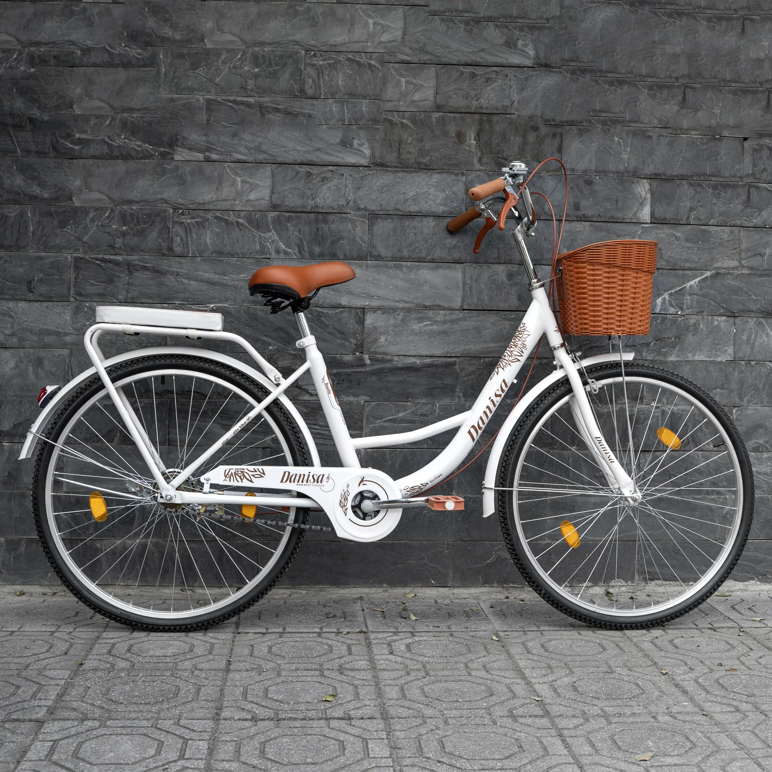 Xe đạp mini nữ DT Danisa (Màu trắng) - DT Bike