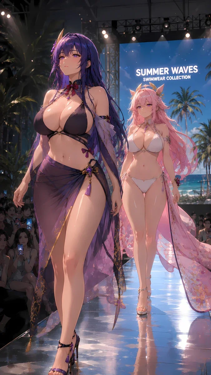 Hình Yae Miko Genshin cosplay gợi dục