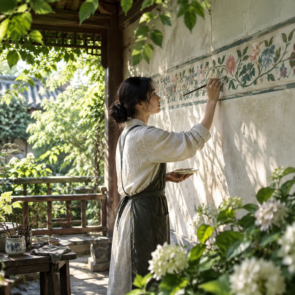 vẽ trang trí, mẫu 19