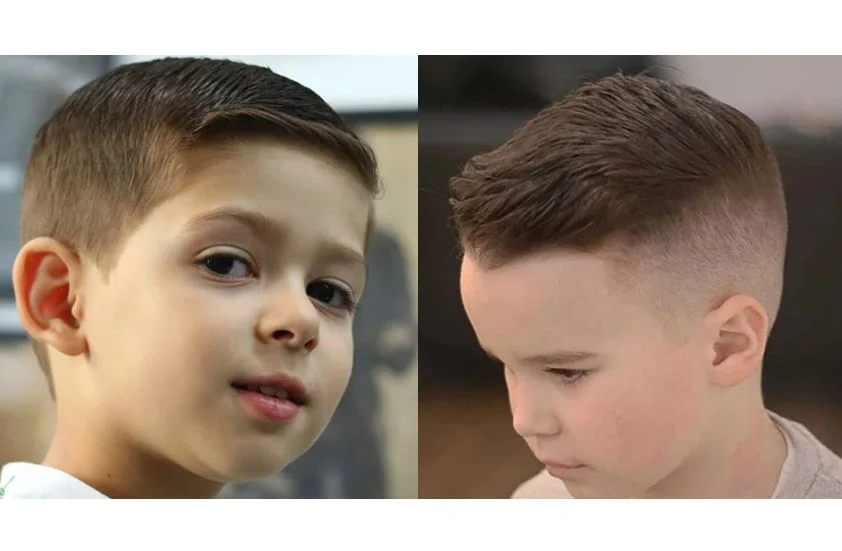 Các Kiểu Tóc Cho Bé Trai Đẹp Và Cá Tính Nhất · A Vòong