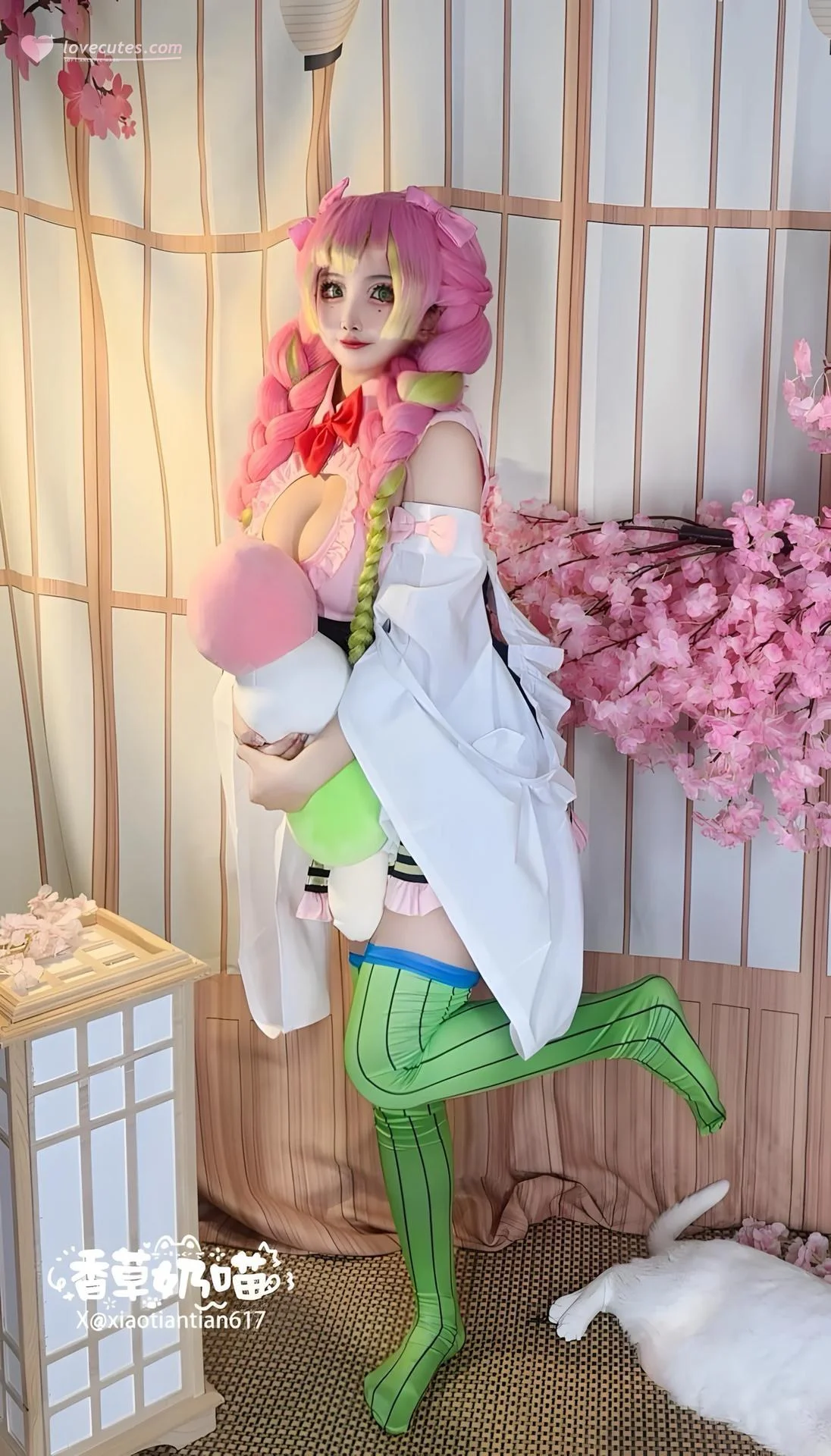 Hình 4 trong bộ sưu tập sex cosplay demon slayer