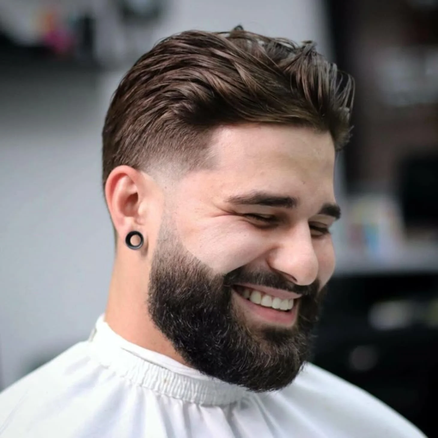 Tóc undercut cho nam mặt tròn