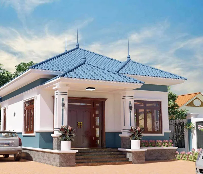 nhà mái nhật đẹp